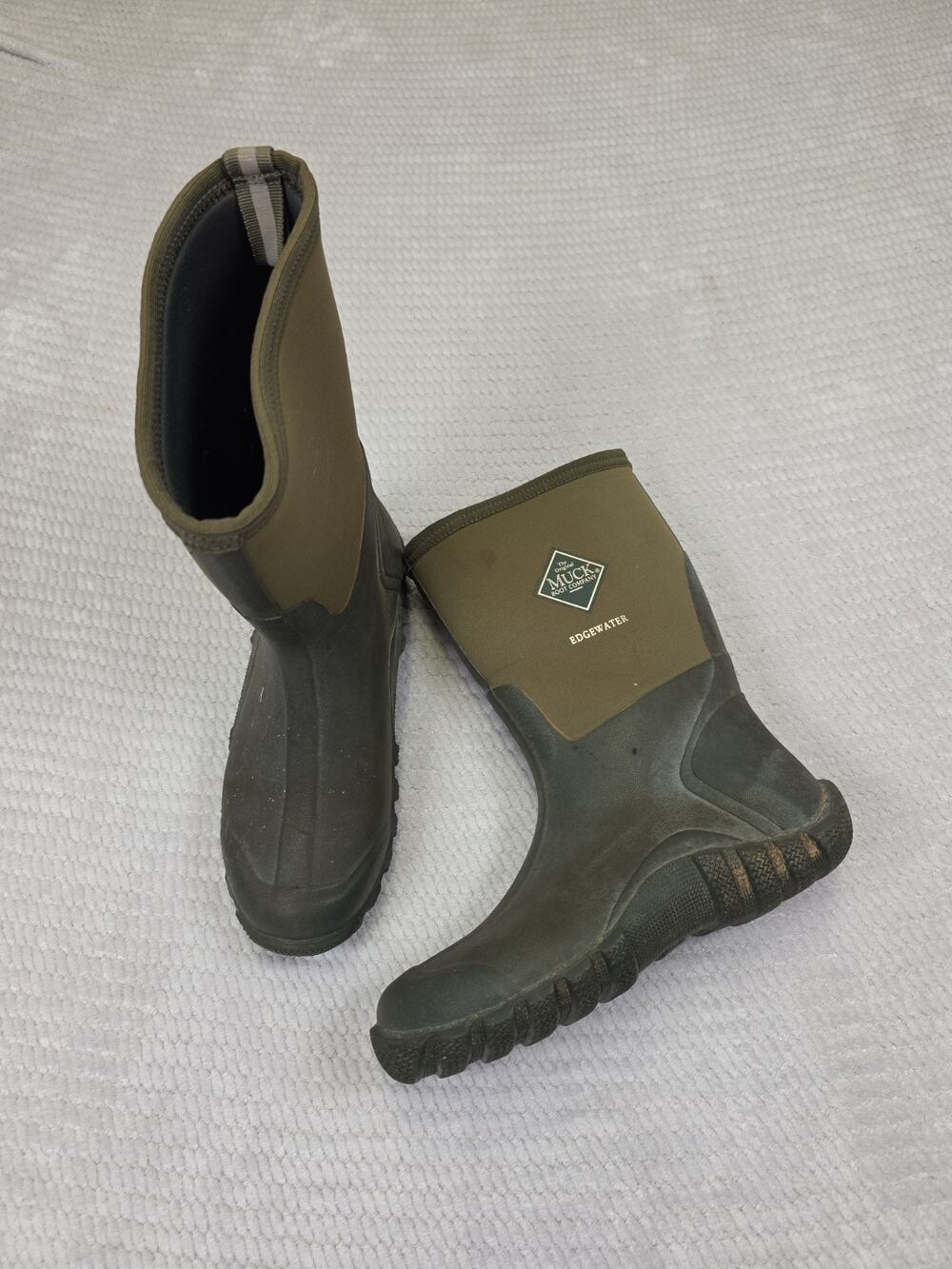 Muck Boots Mens Size 10 Womens Size 11 Edge Water Slip On